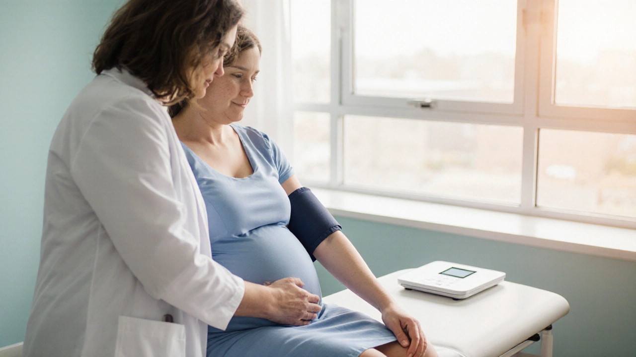 Co se kontroluje na 19. týdenní prenatální prohlídce?