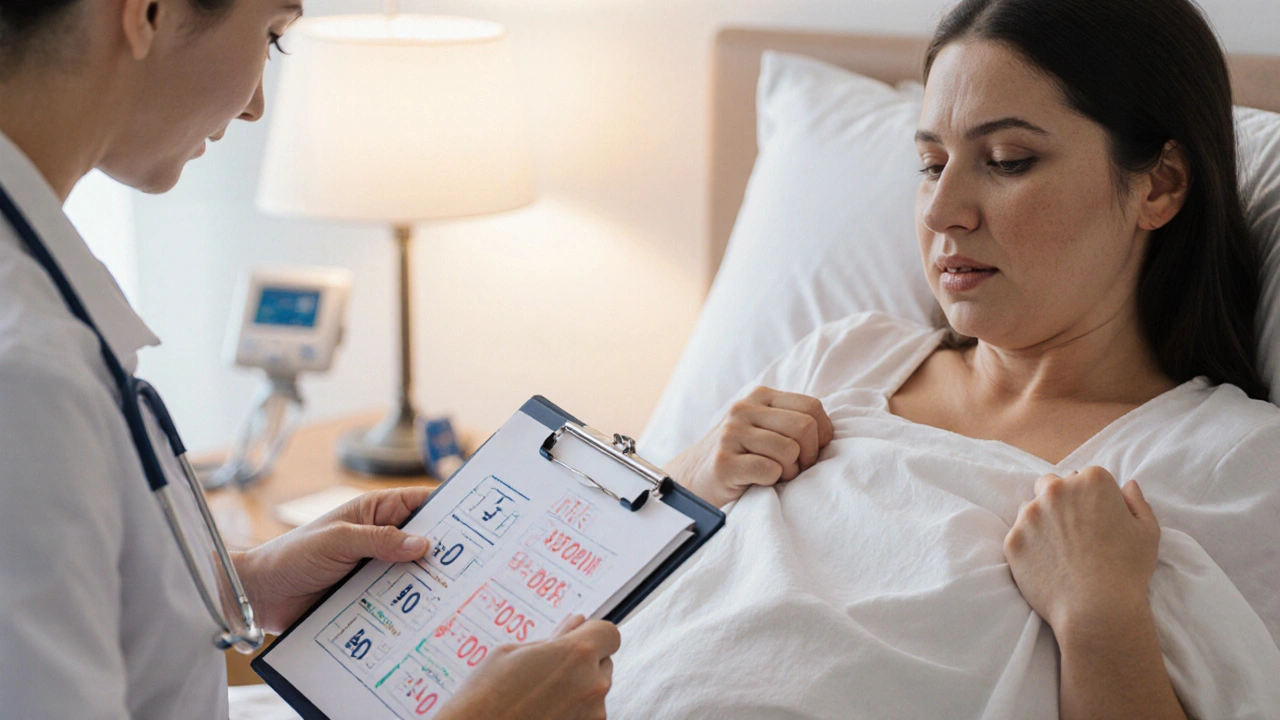 Jak se měří bolest během porodu?