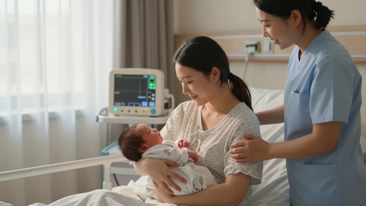 Jak dlouho trvá pobyt prvorodické v porodnici?