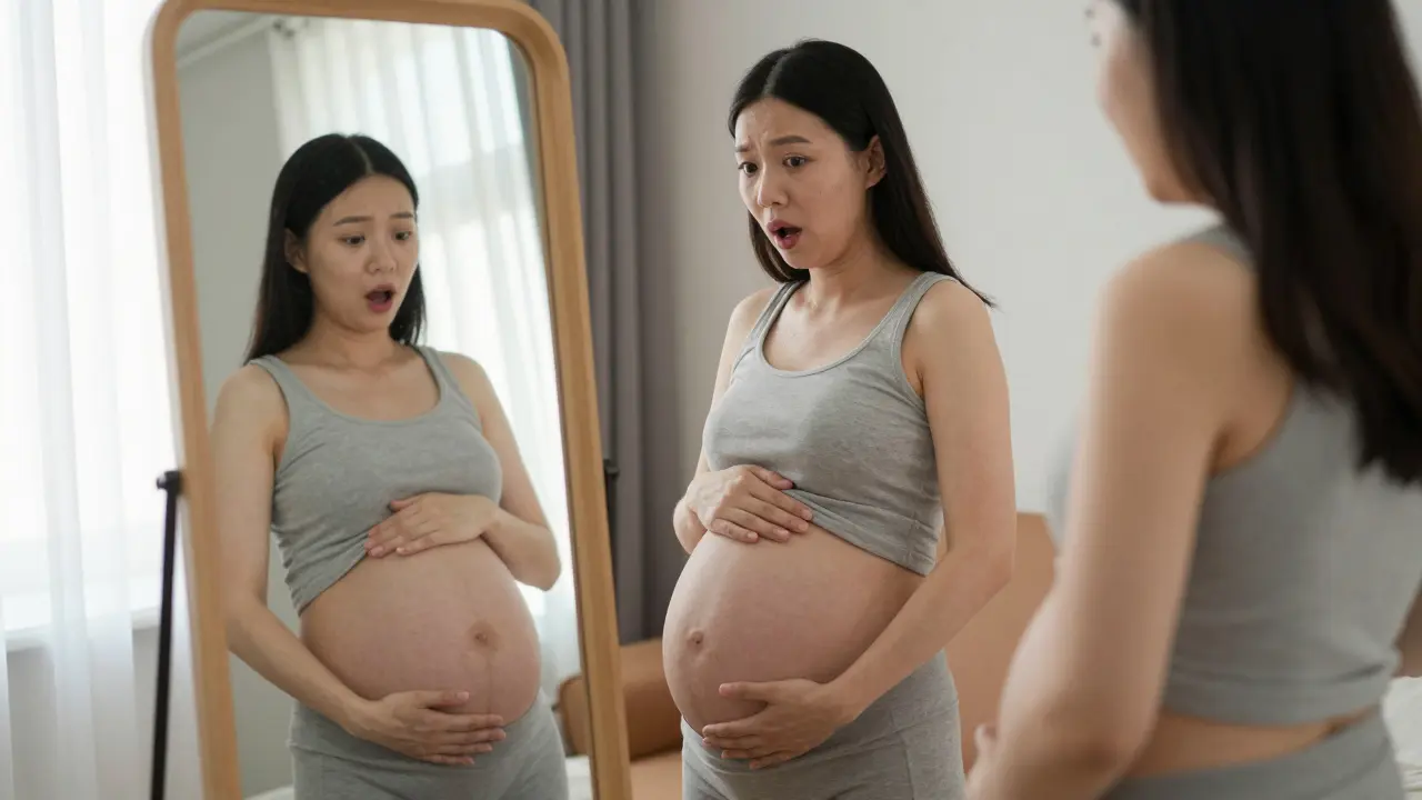 Kdy miminko sestupuje do porodních cest? Vše, co potřebujete vědět