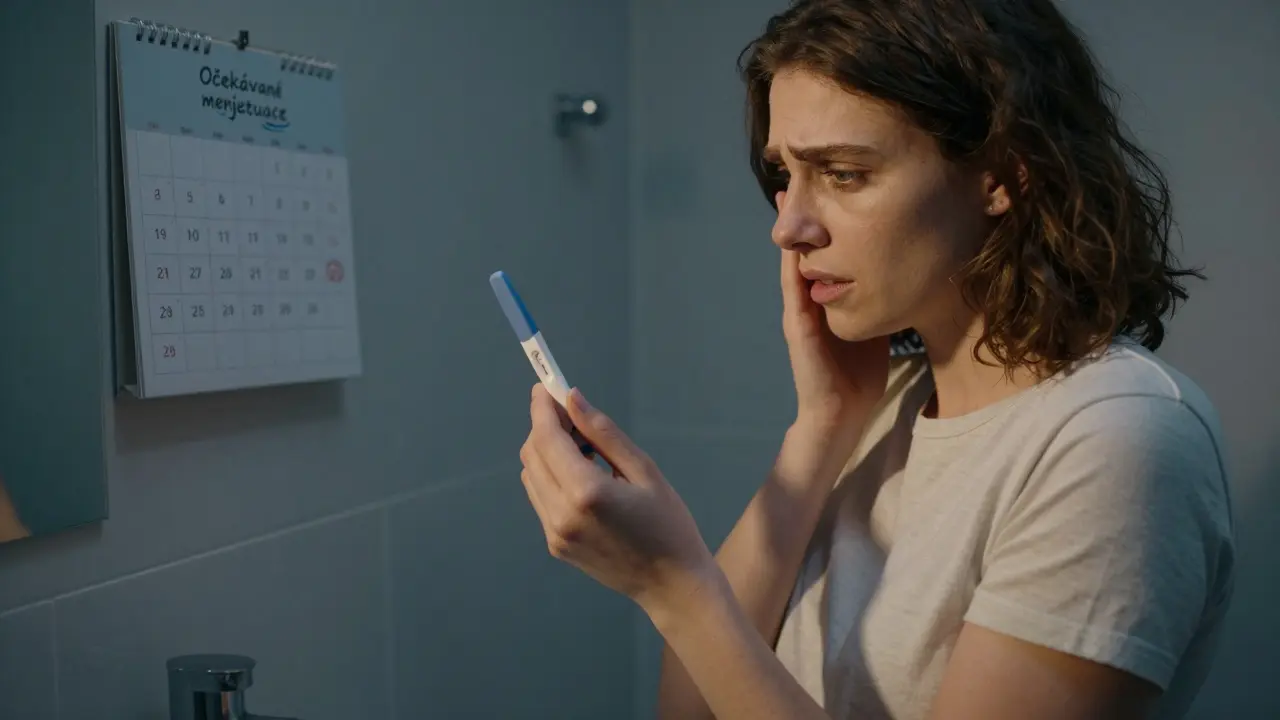 Jak dlouho po uhnízdění je pozitivní test na těhotenství?