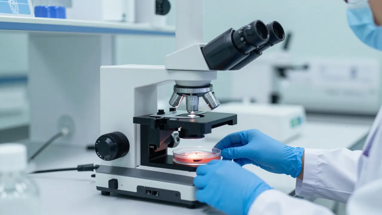 Moderní embryologická laboratoř pro asistovanou reprodukci