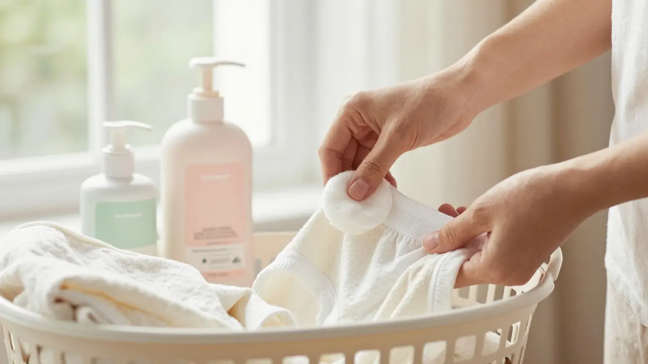 Bavlněné spodní prádlo a jemné čistící prostředky pro intimní hygienu